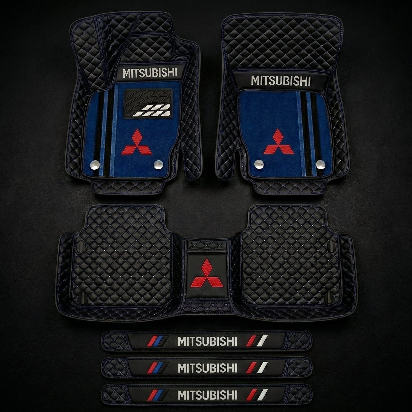 Set di tappetini auto premium, finitura in pelle – pulizia ed eleganza ogni giorno