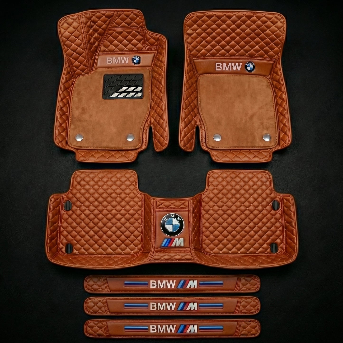 Set di tappetini auto premium, finitura in pelle – pulizia ed eleganza ogni giorno